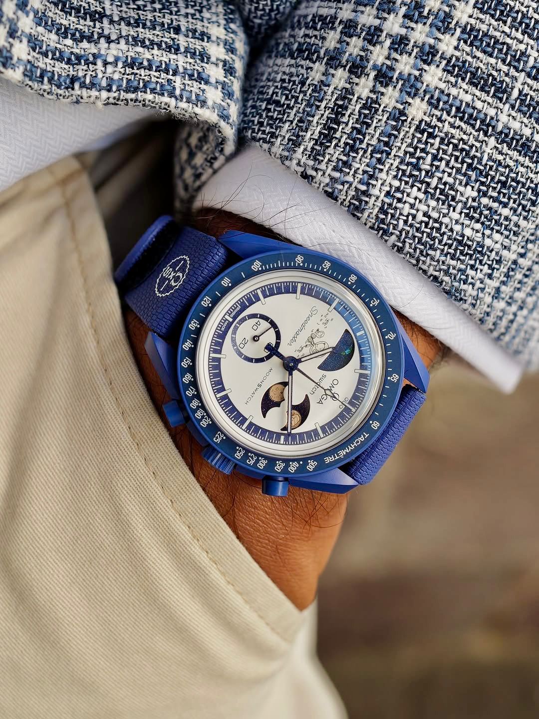 OMEGA × SWATCH MOONSWATCH – ICONIC SPEEDMASTER REIMAGINED (Day _ Night) - Image 3