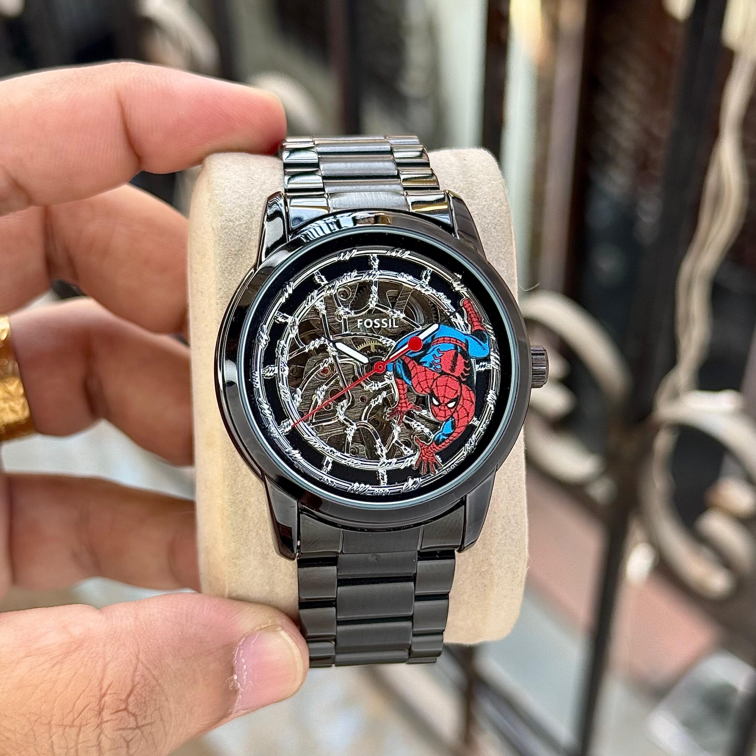 MARVEL x FOSSIL SPIDER-MAN AUTOMATIC – LIMITED EDITION HEROIC STYLE - Image 2