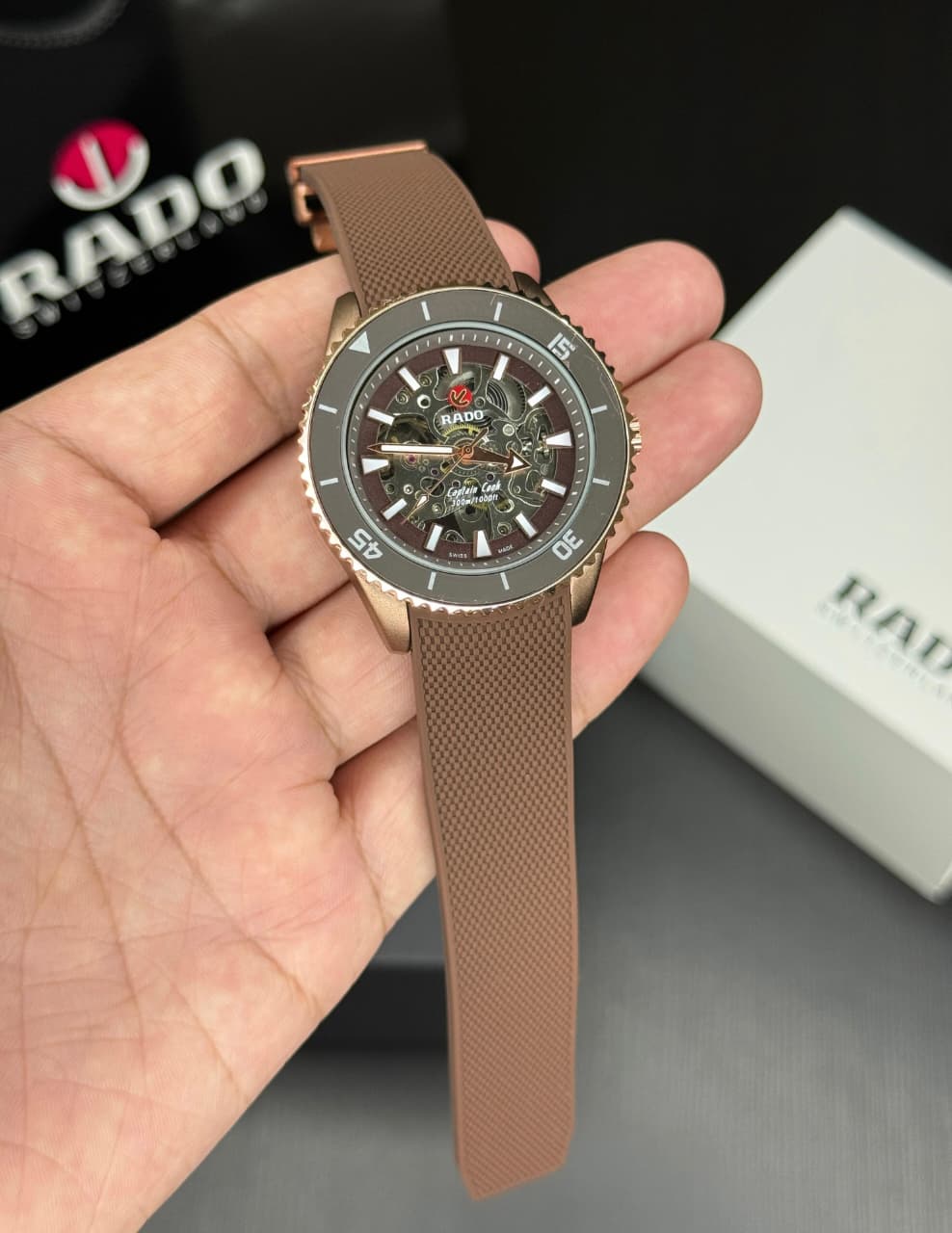 Rado Captain Cook High-Tech Ceramic Skeleton, - Image 4